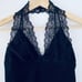 Bordeaux Seamess Halter Tank Top