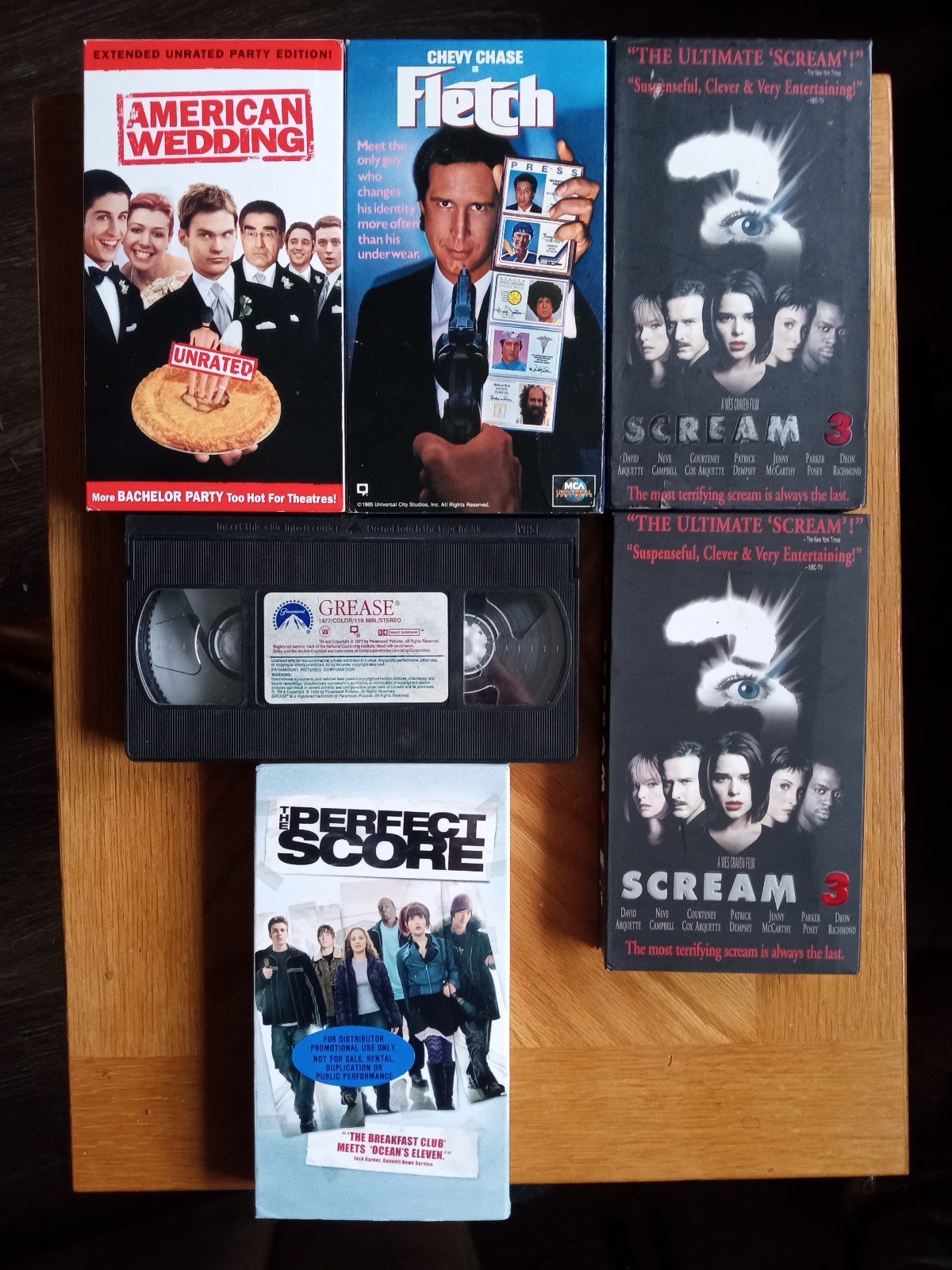 6 TAPE RARE CANADIAN RELEASES VHS COLLECTION