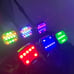 Solar Spot Lights Outdoor, Colored Solar Outdoor Lights Waterproof 4Pack