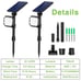 Solar Spot Lights Outdoor, Colored Solar Outdoor Lights Waterproof 4Pack
