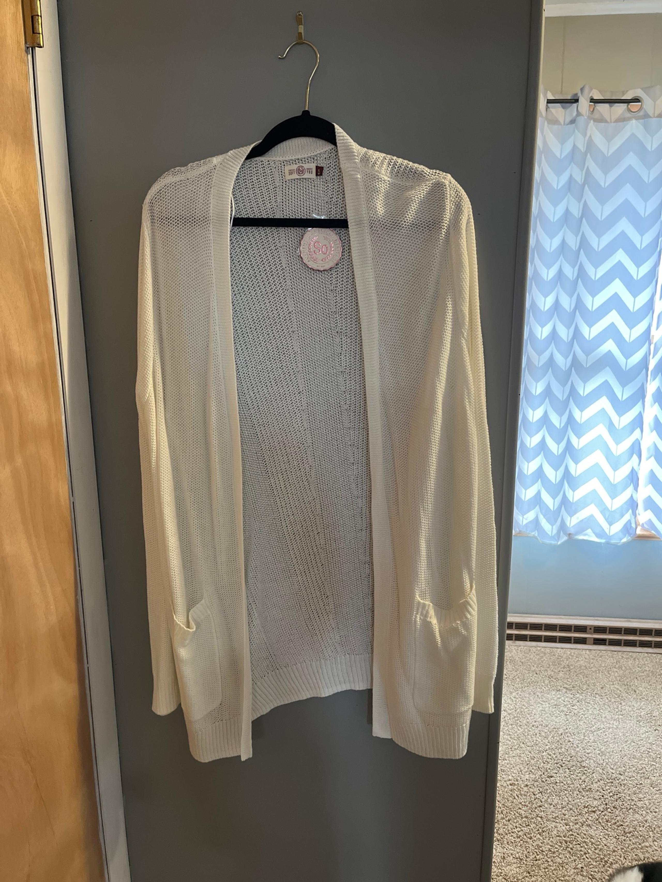 Lightweight cream cardigan
