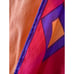 Vintage Rare KENZO Mod Color Block Skinny Rectangular Silk Scarf