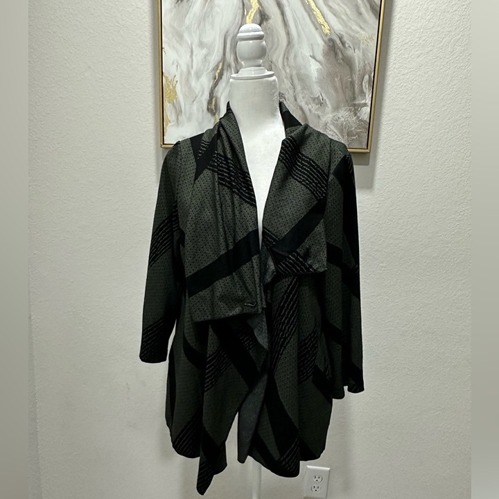 cowl neck wrap cardigan