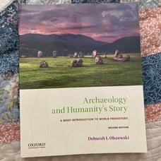 Archeology and Humanities Story - textbook