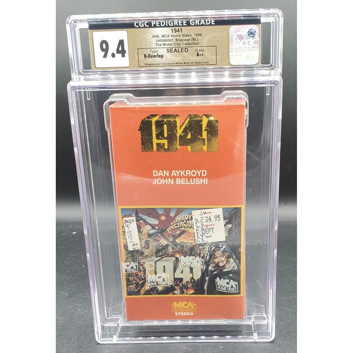 CGC 1986 9.4 A++ 1941 VHS GRADED MOVIE CGC VGA