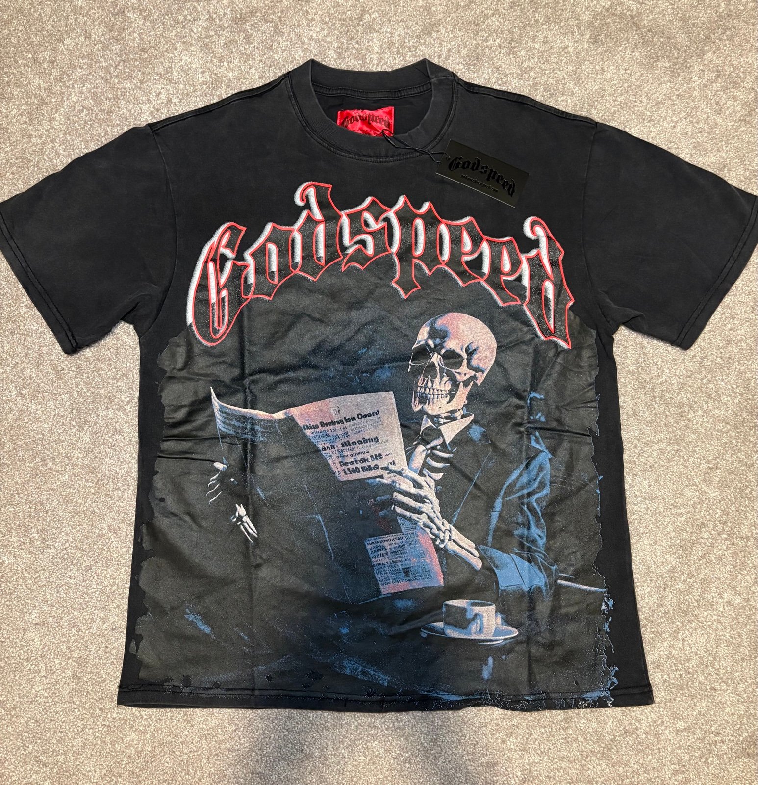 GODSPEED GRAPHIC TEE XTRA LARGE