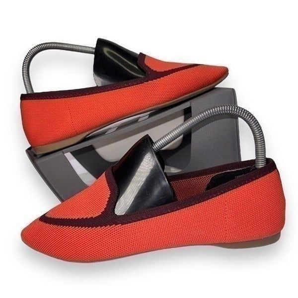 Birdies The Blackbird Comfort Washable Loafers Coral Reef / Black Women's 7.5