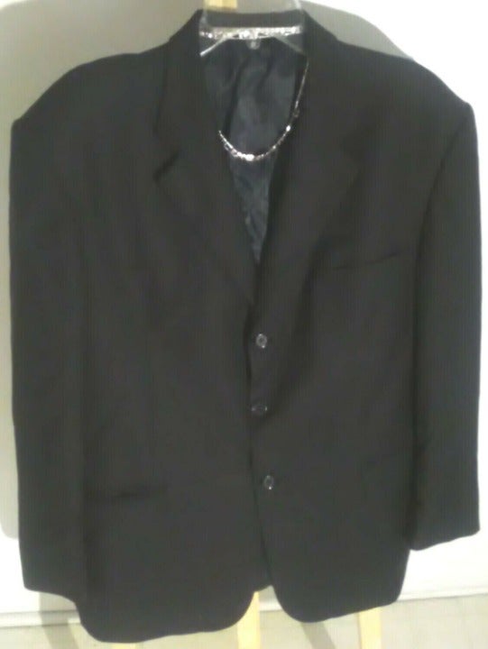 Men's Manzini Sport Coat Blazer 40R Medium Brown Coffee Wool Italian Italy