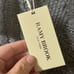 Ramy Brook Trinity Crystal embellished Gray cable knit sweater size Medium