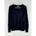 J. McLaughlin Men's Navy Blue V Neck Sweater Cotton Modal Blend Size XL