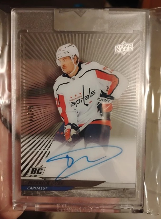 24-25 Upper Deck Clear Cut - "Pierrick Dube" Autograph Outburst /25