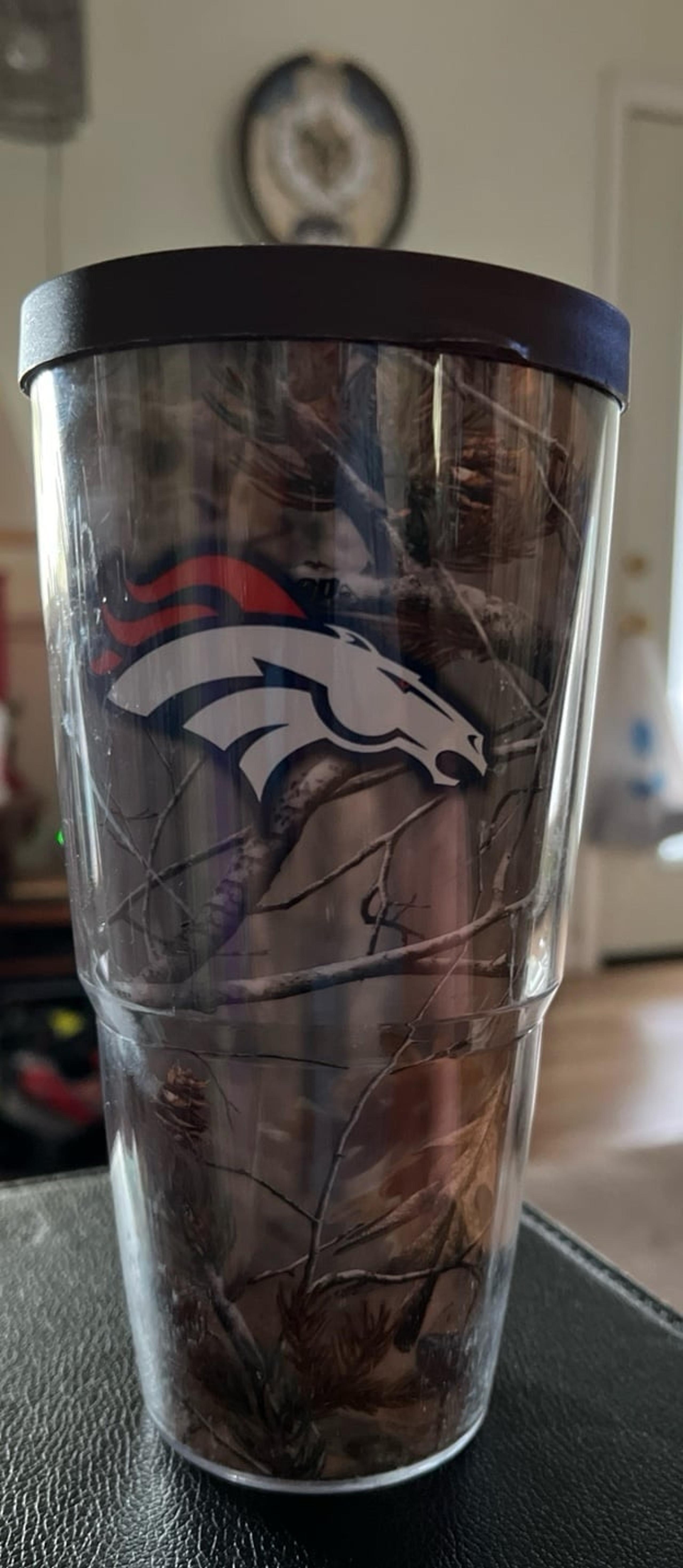 Denver Broncos Camoflage (real tree) Tervis Tumbler