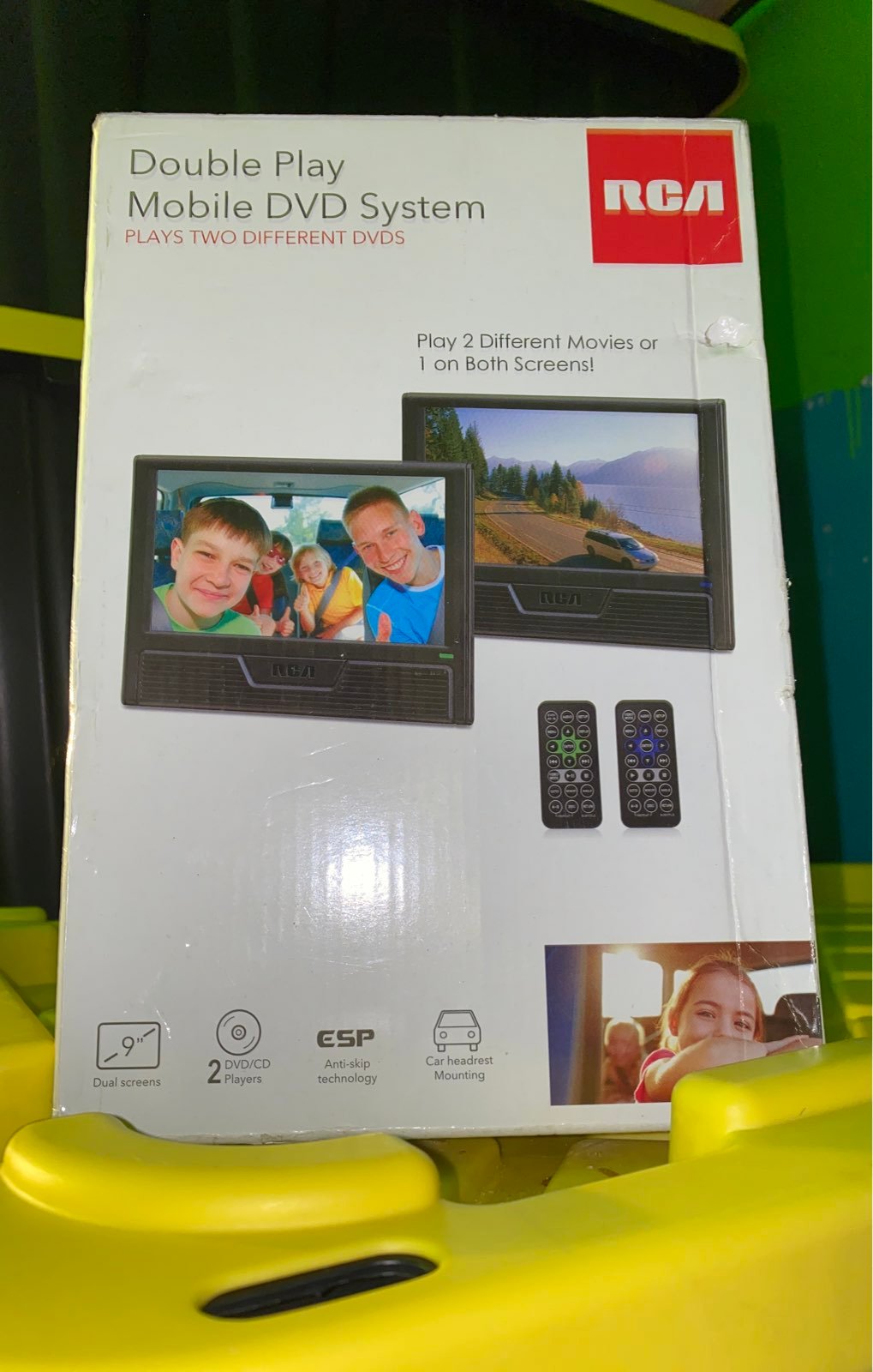 RCA Double Play Mobile DVD System