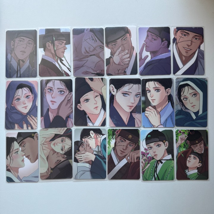Steel Under Silk Collection Photocard Full Set