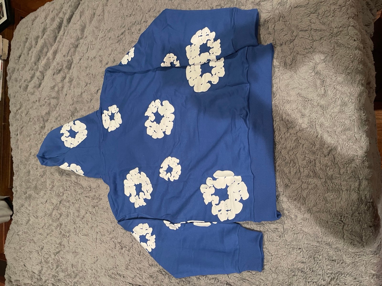 Blue denim Tear hoodie