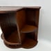 Vintage Wood Mirror Curio Display Rack Plant Shelf