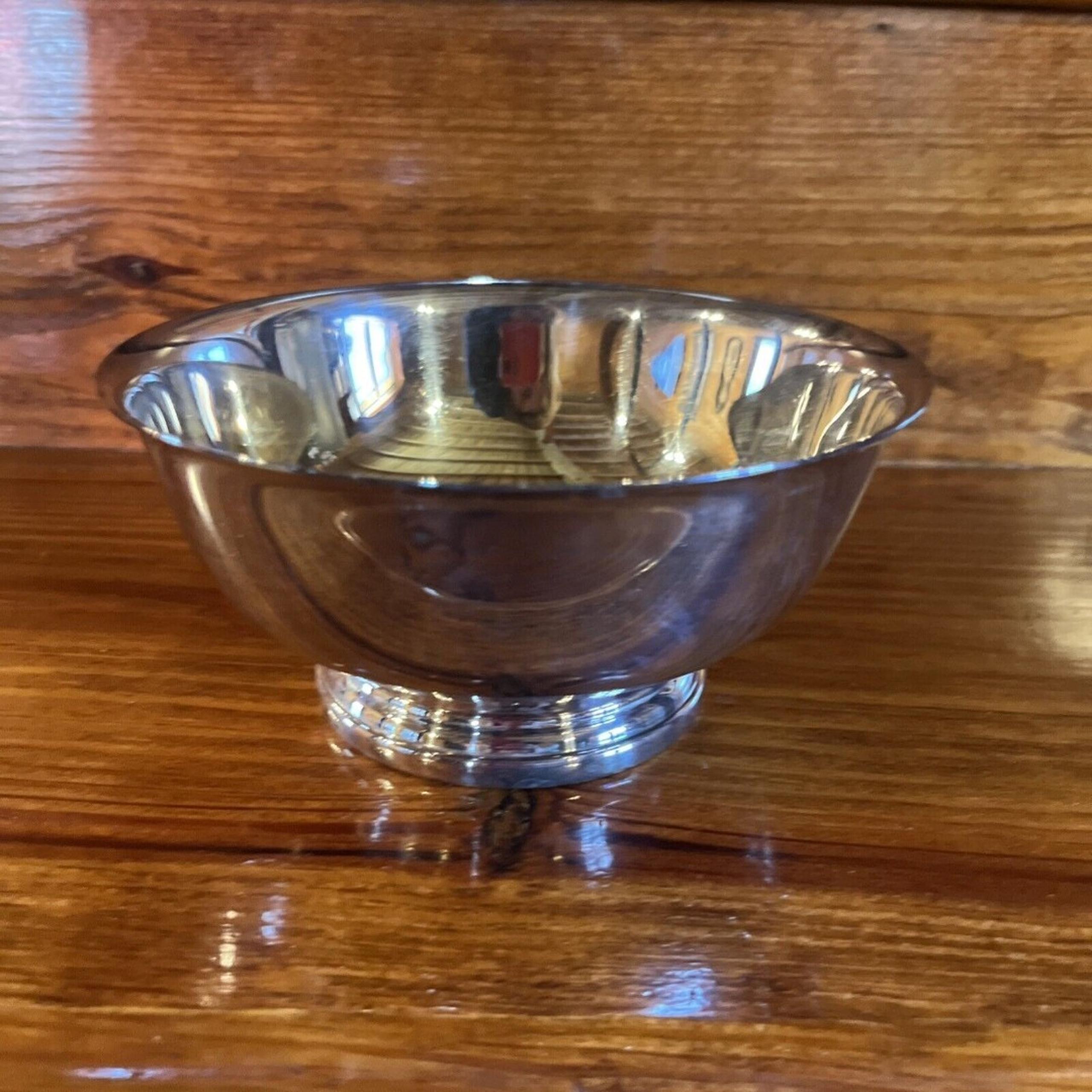 GORHAM SILVER Plated Bowl Vintage 6.5" Paul Revere YC779 E P Quality Dinnerware