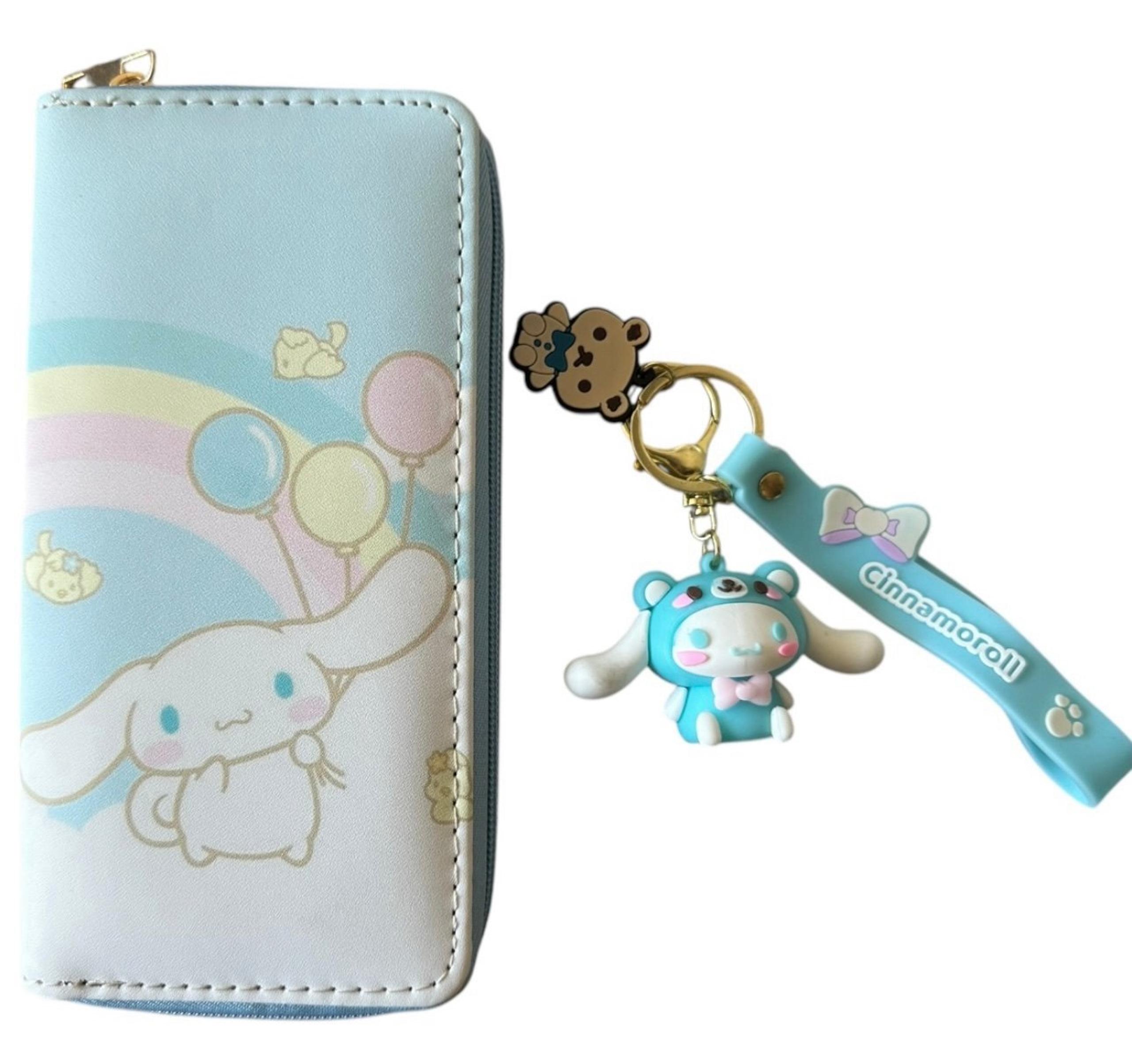 Sanrio Cinnamoroll Wallet & Keychain