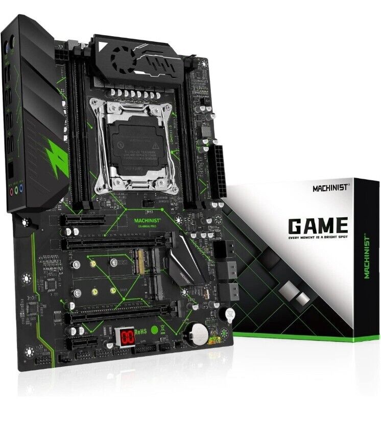 X99 MR9A Machinist Motherboard Supports LGA 2011-3 Xeon E5 V3 V4 CPU DDR4 W/32GB