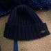 UGG WOOL RIBBED DEEP BLUE ADULT’s WINTER BEANIE Hat ‘24 COZY