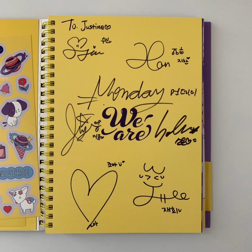 WEEEKLY We Are Debut Fansign Album