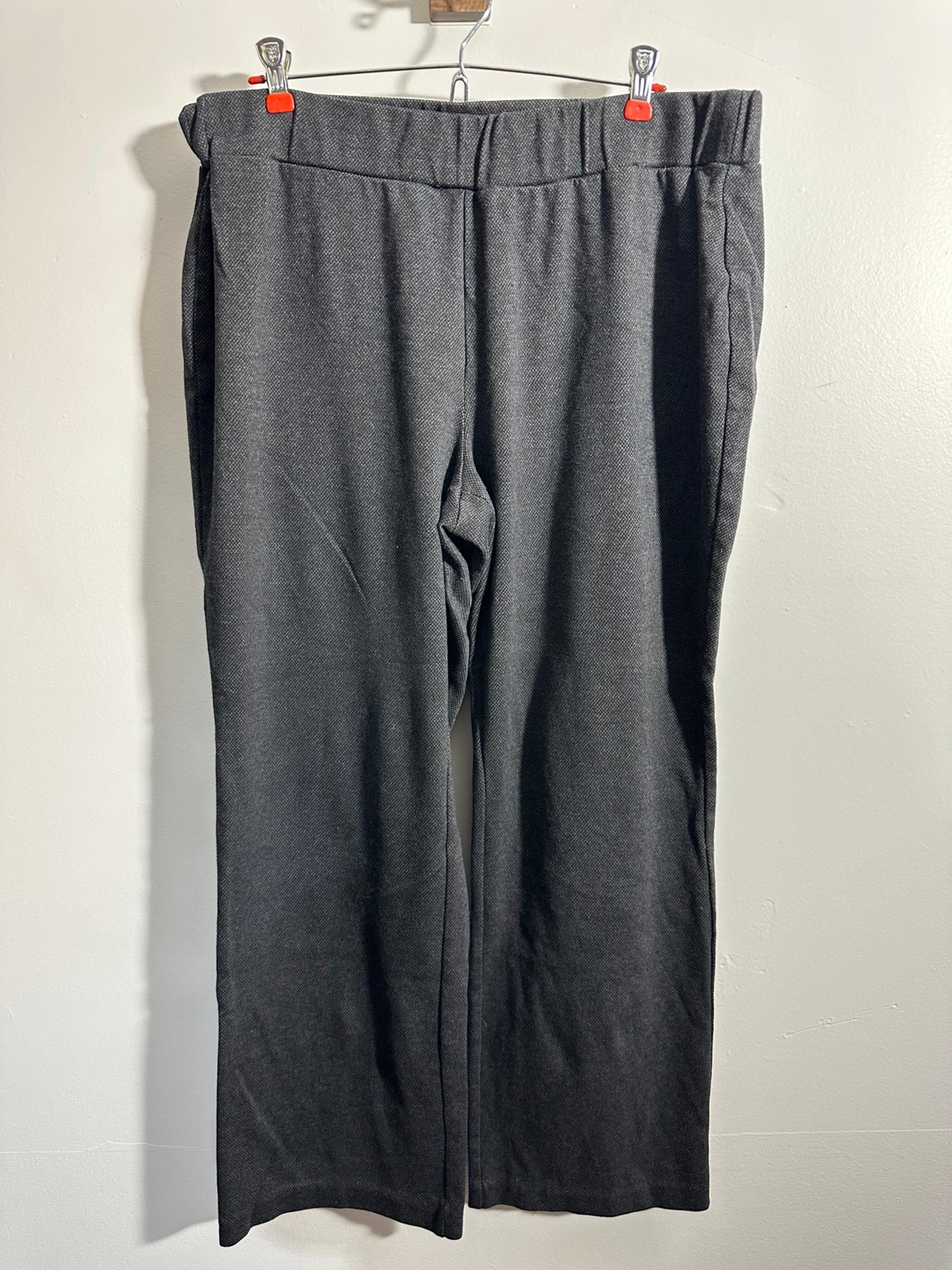 Time And Tru Pants, Women's Size XXL (20) Gray Straight Leg Pull On