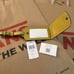 Coach luggage tag