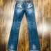 Miss Me Angel Wing Rhinestone Jean Sz 27