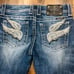 Miss Me Angel Wing Rhinestone Jean Sz 27