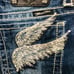 Miss Me Angel Wing Rhinestone Jean Sz 27