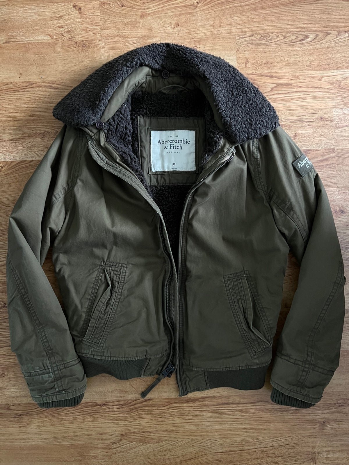 Abercrombie & Fitch anorak bomber jacket-