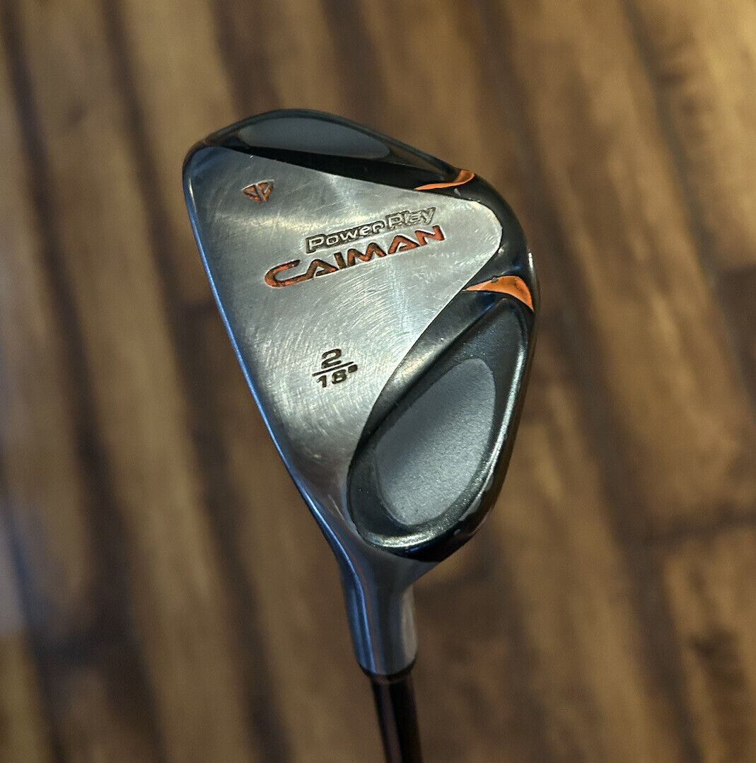Power Play Caiman 2 Wood Golf Club Fairway 16° Left Handed Regular Flex 41.5
