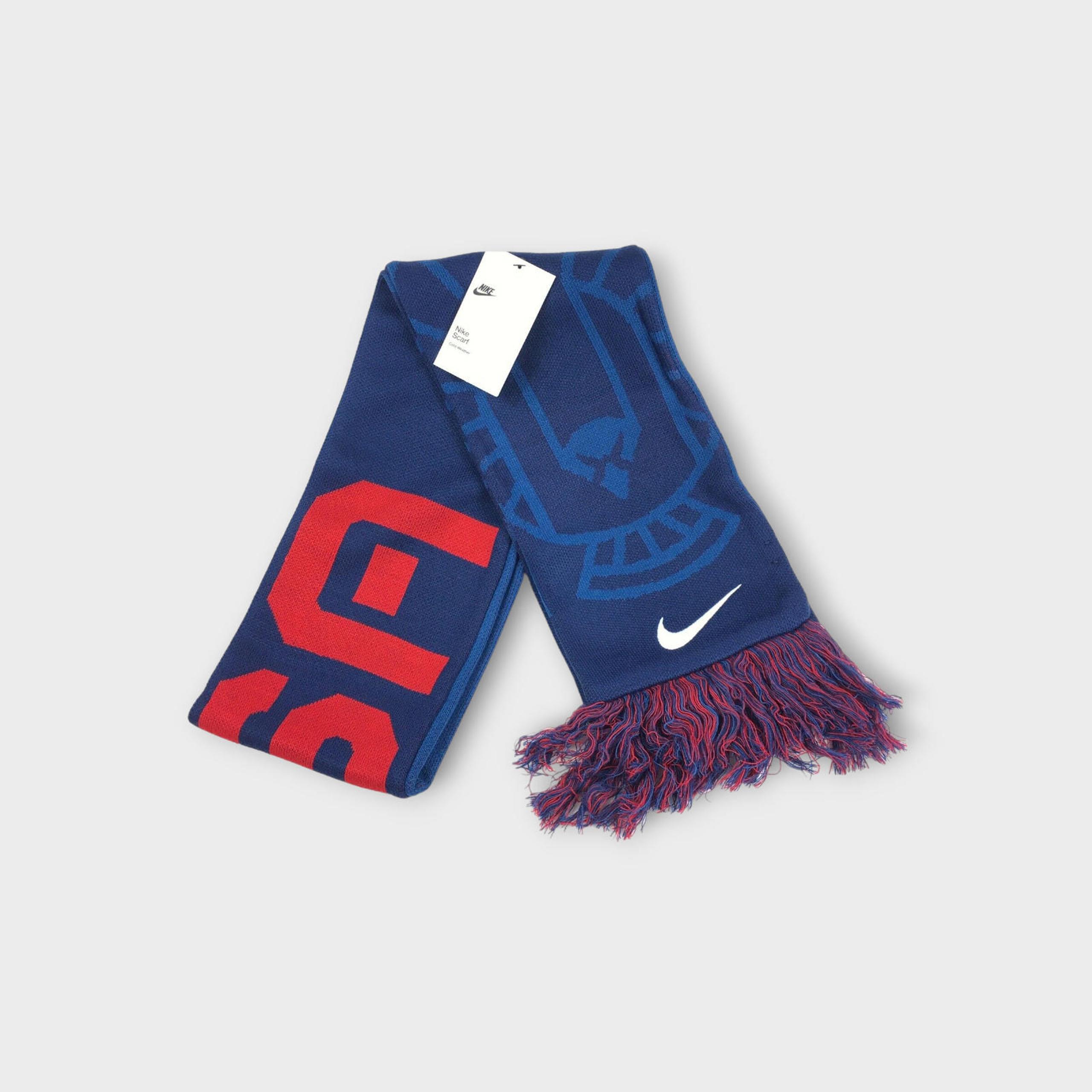 Nike Team USA Knit Sport Men's Winter Scarf , One Size , Red/Blue and White NEW