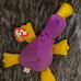 PVC RARE VINTAGE RETIRED Platypus TY Plush Beanie Baby
