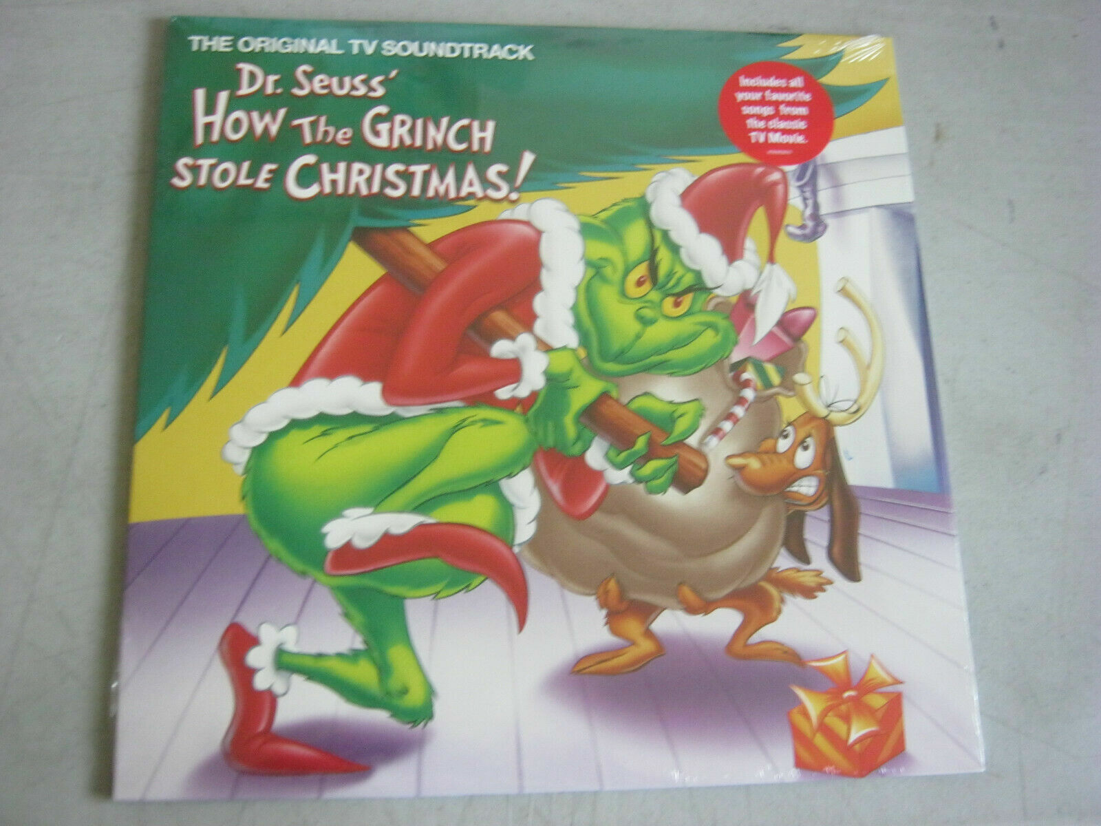 DR. SEUSS' HOW THE GRINCH STOLE CHRISTMAS [ORIGINAL TV SOUNDTRACK] NEW VINYL