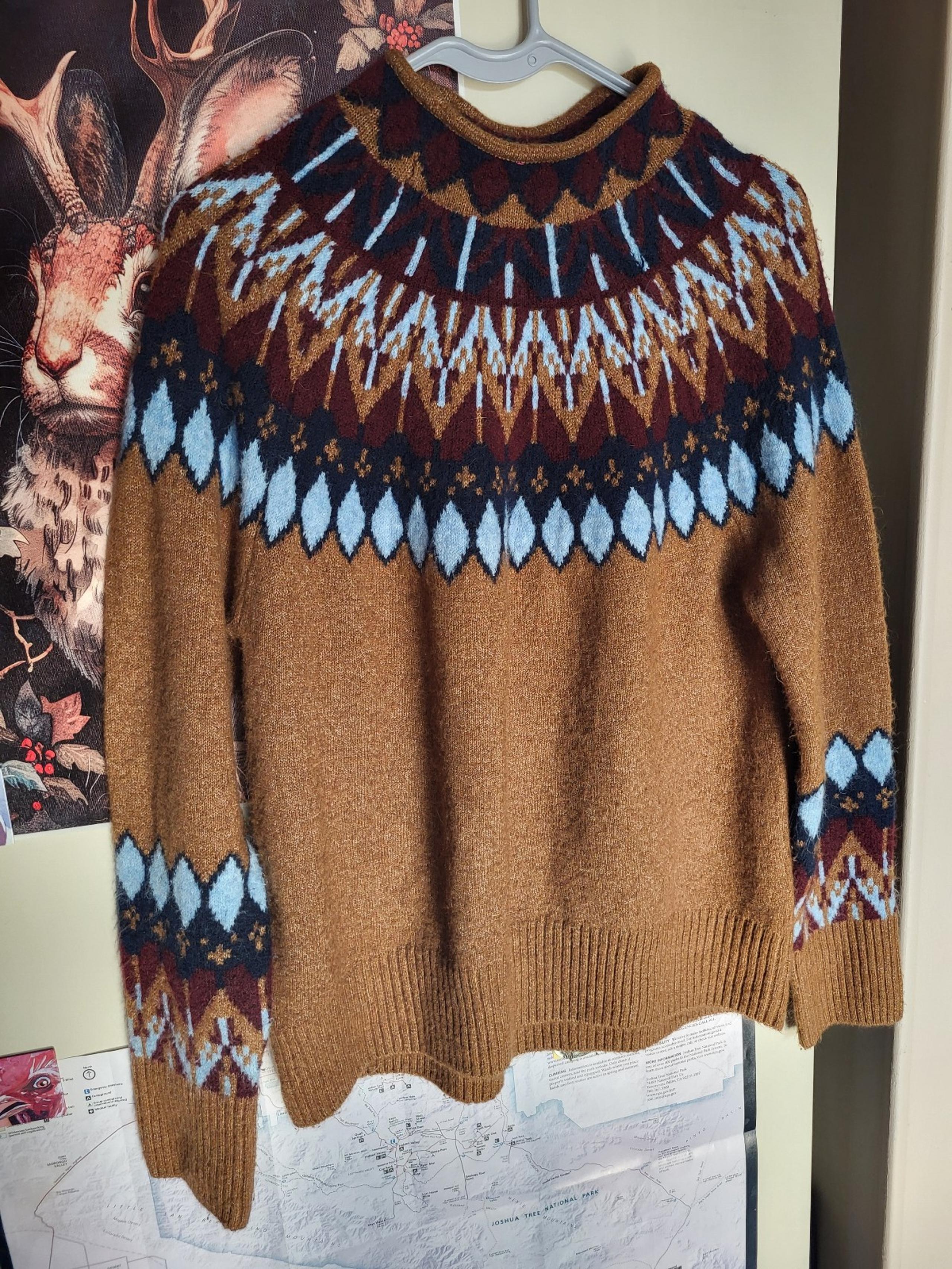 Vince Camuto Fair Isle sweater XS