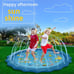 68’’ 3-in-1 Splash Pad Sprinkler for Ki