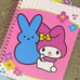 Hello Kitty & friends x Peeps Notebook set of 3 my melody HK Cinnamoroll EASTER
