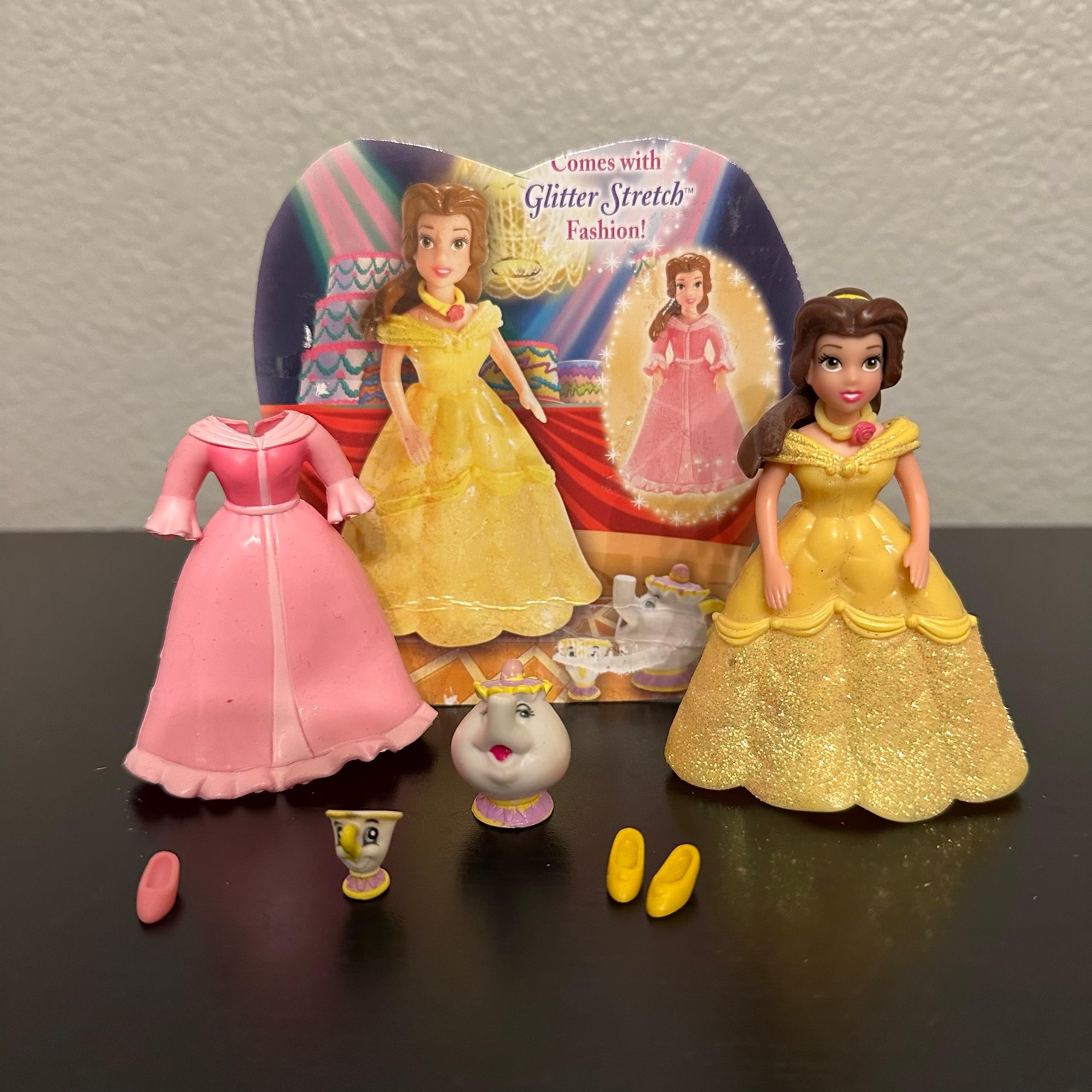 Favorite Moments Polly Pocket Type Disney Princess Beauty & the Beast Belle Doll