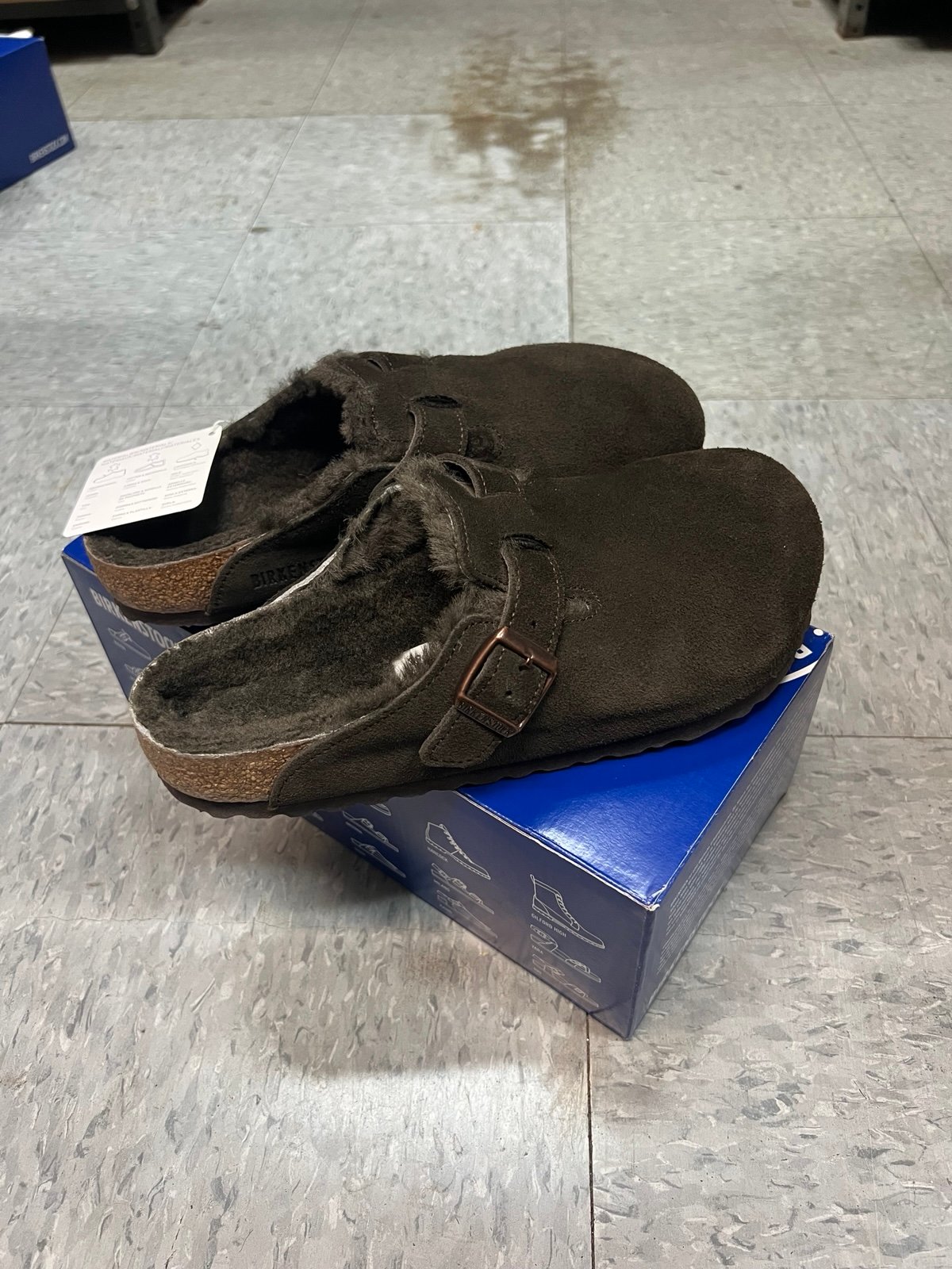 Birkenstock Boston shearling clog -new