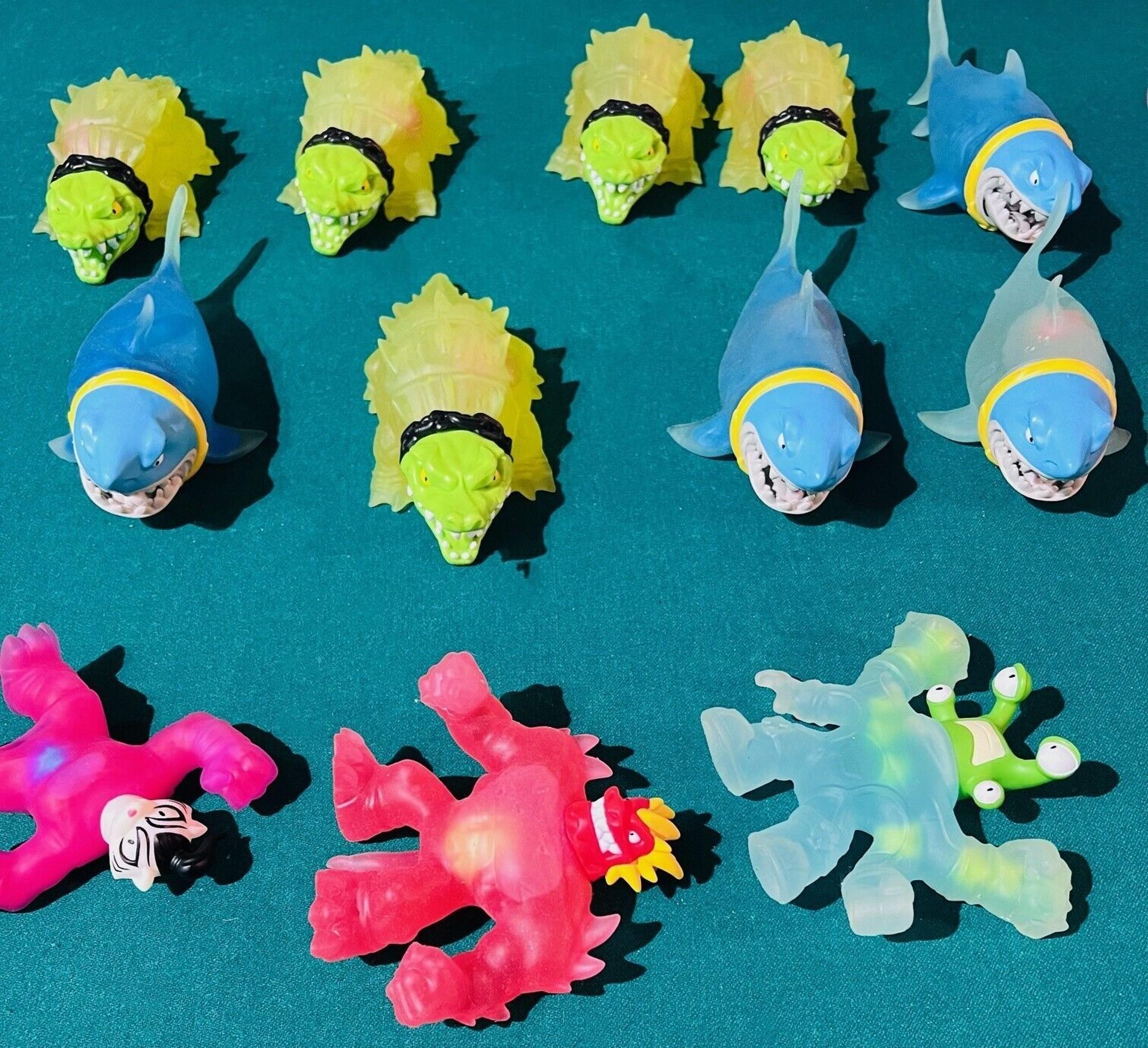 Heroes of Goo Jit Zu Action Figure Resale Lot of (12) Characters Most are 8"