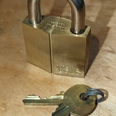 Vintage Yale Brass padlock