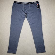 Under Armour 1281109 029 UA Base Layer 3.0 ColdGear Tights Charcoal Gray 3XL NEW
