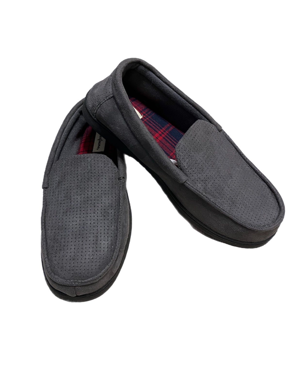 Dearfoams slippers Mens 11-12 L Casual Slip On Slippers Fabric