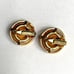 Vintage LISNER Earrings Multi-Colored Rhinestone, Gold Color - Schiaparelli Type