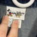 Walt Disney World 100 Years of Magic Embroidered Denim Jean Jacket Size Small