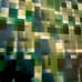 RARE 1960S VARI VUE 3D LENTICULAR MOVING MOTION GREEN GEOMETRIC NOS