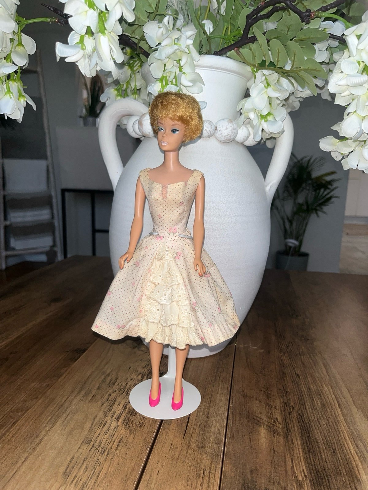Vintage 1960's Mattel Bubble Cut Midge Barbie Doll