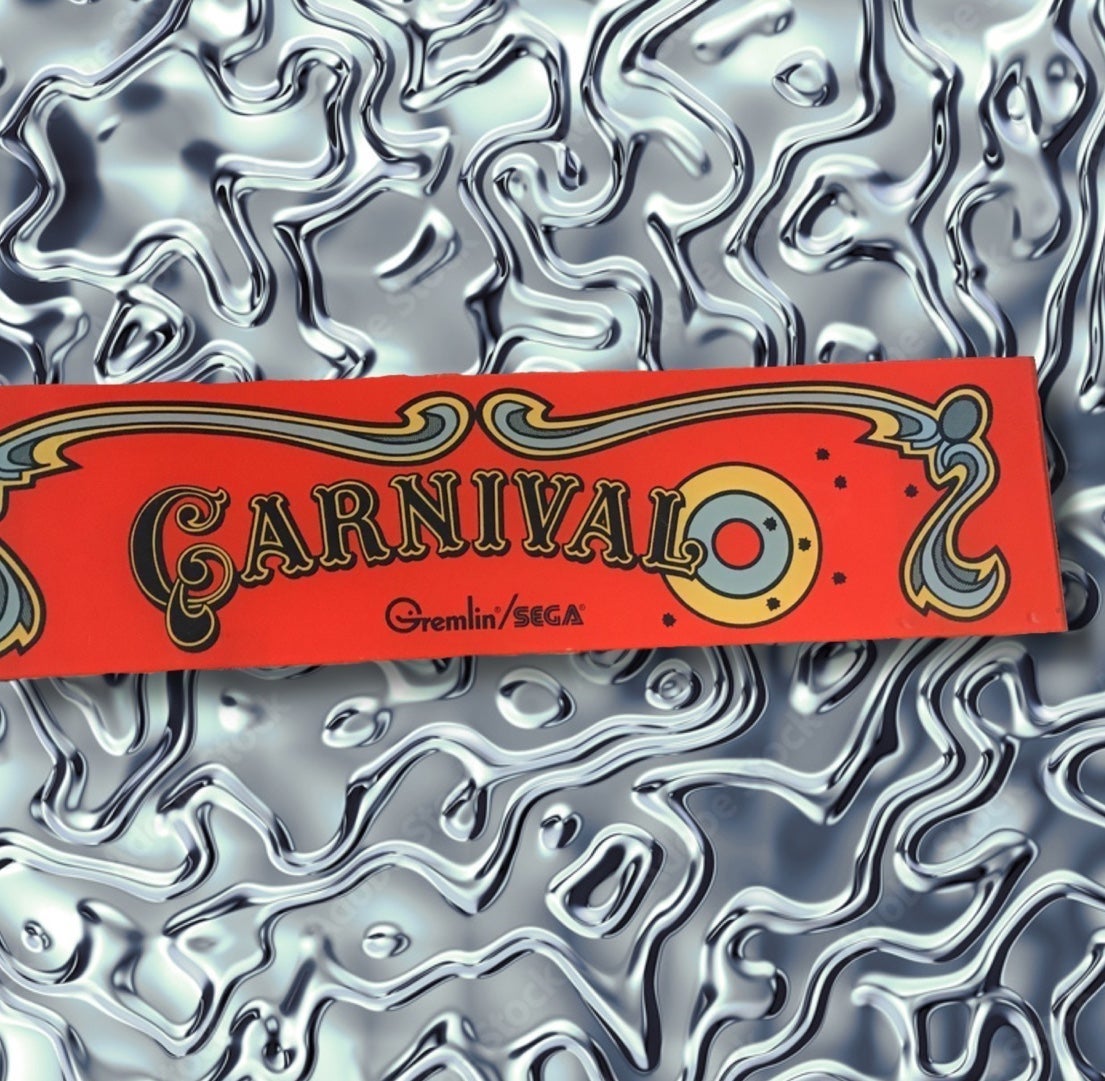 Sega Gremlin Carnival Arcade Video Game Marquee Sign Wall Art Decor