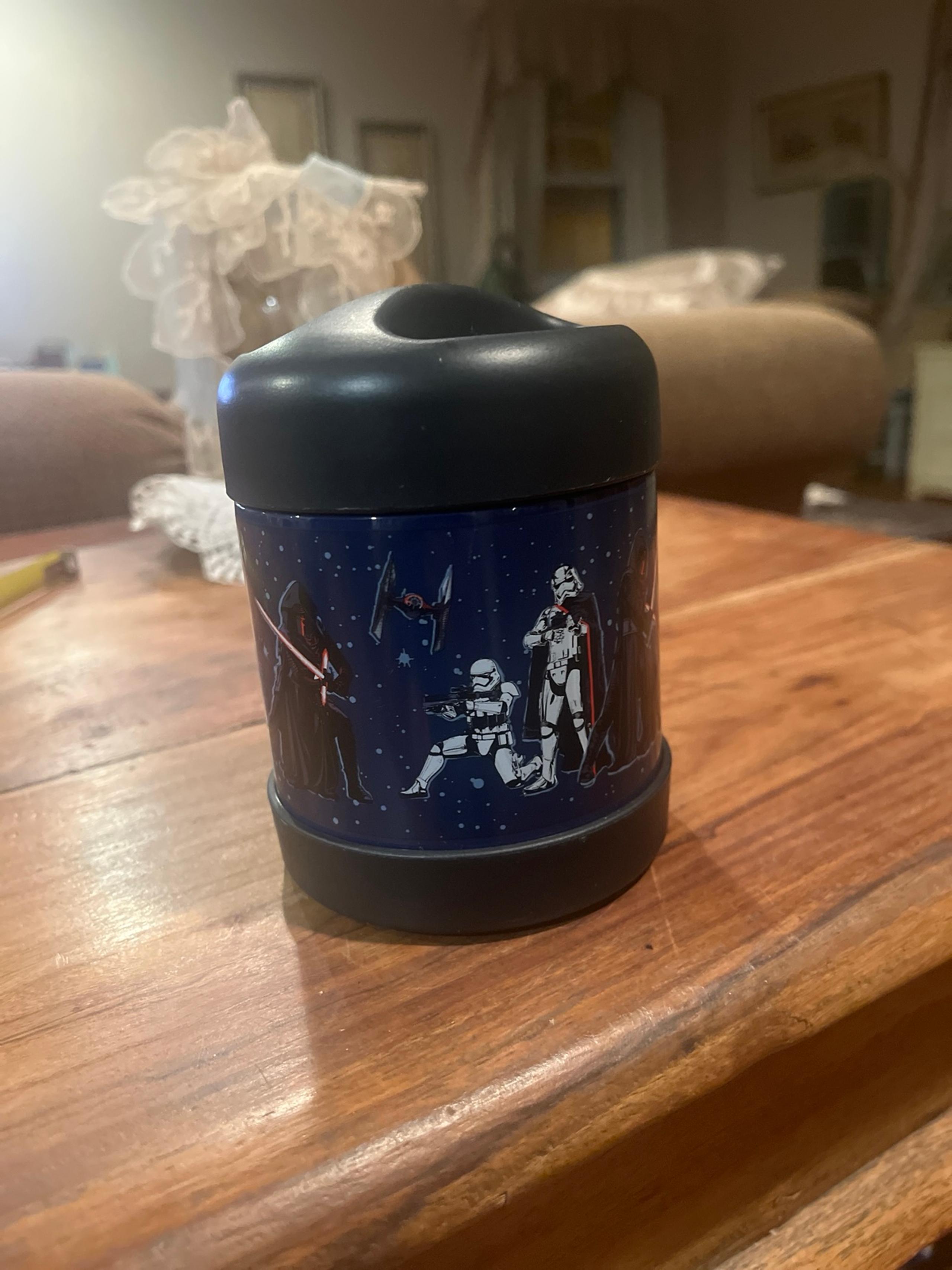 Pottery barn kids Star Wars food container insulated Tumbler 10 oz with lid